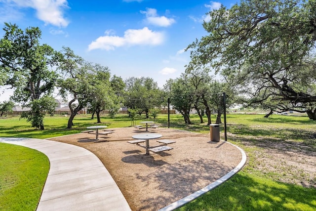 120 Morrison Dr, Jarrell, TX 76537 - surrounding community featuring a yard