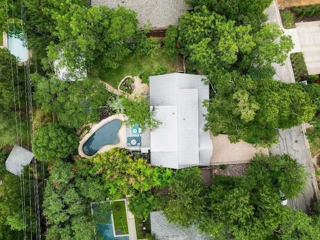 2606 Rockingham Dr, Austin, TX 78704 - drone / aerial view