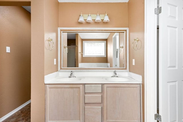 11978 Dorsett Rd, Austin, TX 78727 - full bathroom with double vanity