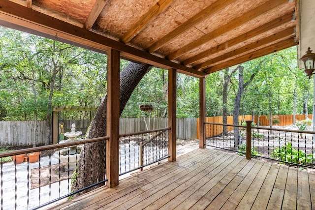 11978 Dorsett Rd, Austin, TX 78727 - deck with a fenced backyard