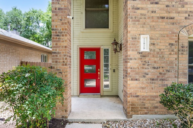 11978 Dorsett Rd, Austin, TX 78727 - view of exterior entry with brick siding