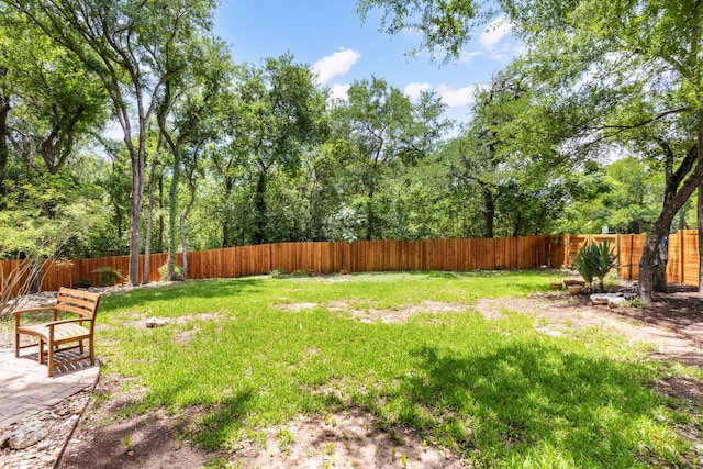11978 Dorsett Rd, Austin, TX 78727 - view of fenced backyard