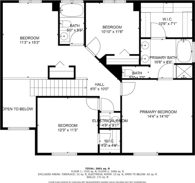11978 Dorsett Rd, Austin, TX 78727 - view of property floor plan