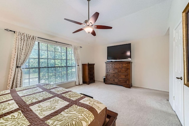 12711 Possum Hollow Dr, Austin, TX 78729 - carpeted bedroom with a ceiling fan and baseboards