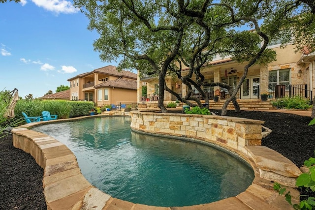 4605 Bat Falcon Dr, Austin, TX 78738 - view of outdoor pool