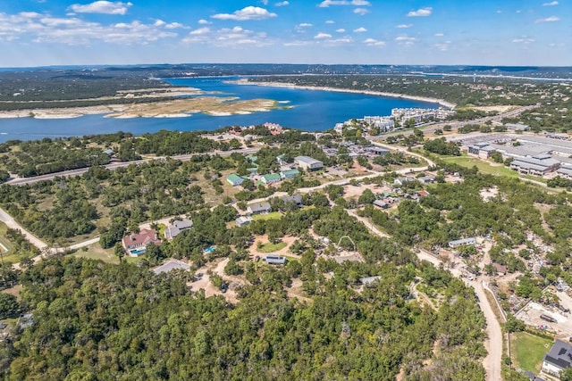 2705 Pyramid Dr, Austin, TX 78734 - drone / aerial view of a large body of water