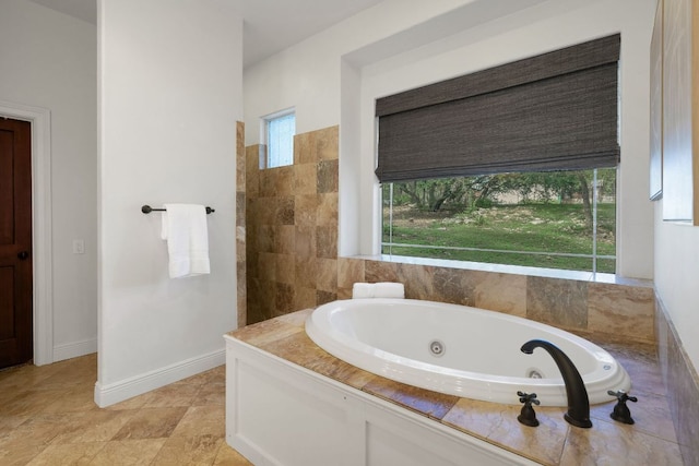 2705 Pyramid Dr, Austin, TX 78734 - full bathroom featuring a tub with jets