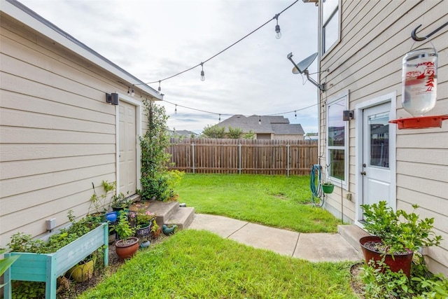 18701 Golden Eagle Way, Elgin, TX 78621 - view of yard