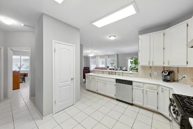 9602 Tea Rose Trl, Austin, TX 78748 - kitchen with dishwasher, plenty of natural light, gas range oven, and light countertops