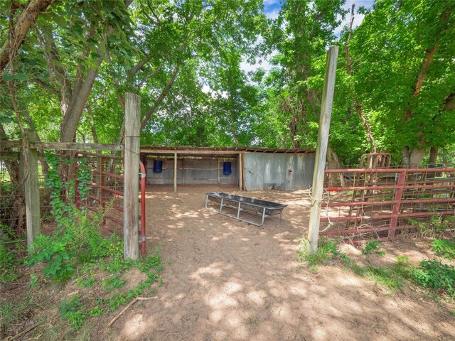 209 Old Sayers Rd, Elgin, TX 78621 - view of yard with an exterior structure and an outdoor structure