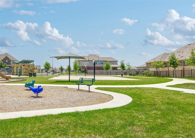 421 Bluejack Way, Hutto, TX 78634 - surrounding community featuring a residential view