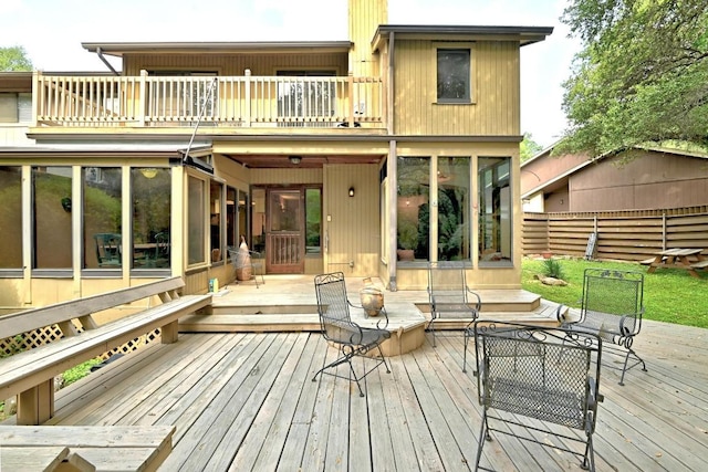 2500 Dana Cv, Austin, TX 78746 - view of deck