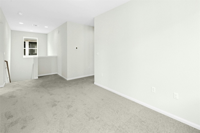 320 Creek Rd Unit 302, Dripping Springs, TX 78620 - carpeted spare room featuring baseboards and recessed lighting