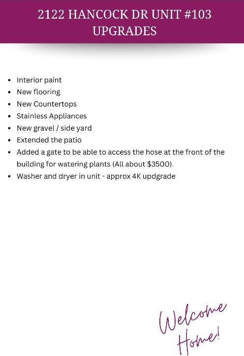 2122 Hancock Dr Unit 103, Austin, TX 78756 - view of a document