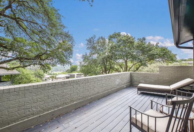 6203 Olympic Overlook Dr, Austin, TX 78746 - view of wooden terrace