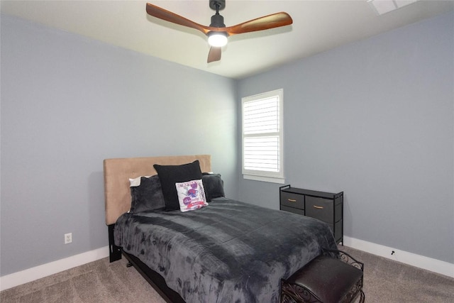1328 Siena Sunset Rd, Leander, TX 78641 - bedroom featuring carpet flooring and a ceiling fan
