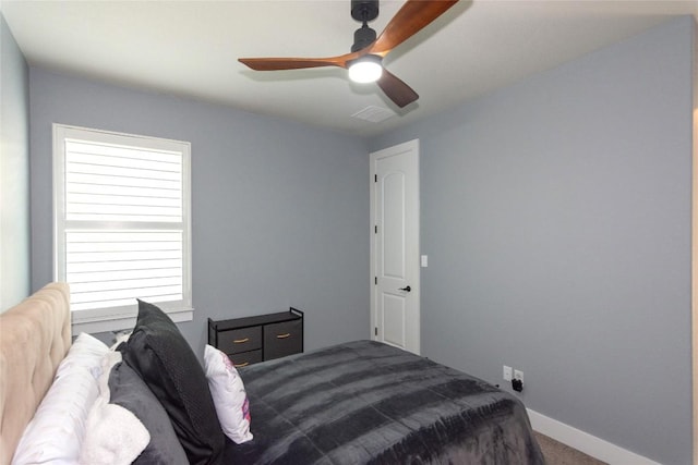 1328 Siena Sunset Rd, Leander, TX 78641 - bedroom with carpet and ceiling fan