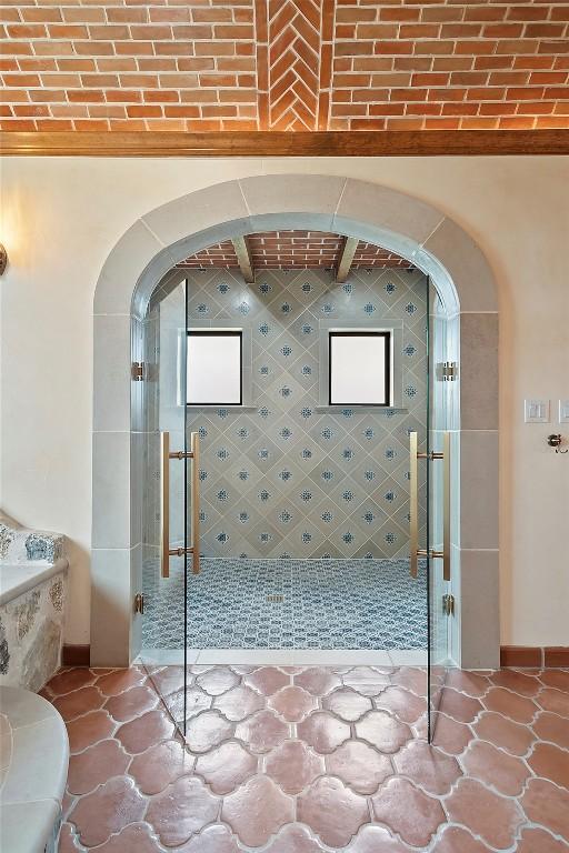 108 Country Vista Ln, Georgetown, TX 78626 - bathroom featuring a shower stall