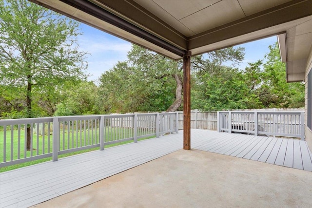 13 Mojave Ln, Belton, TX 76513 - view of patio with a wooden deck and view of scattered trees