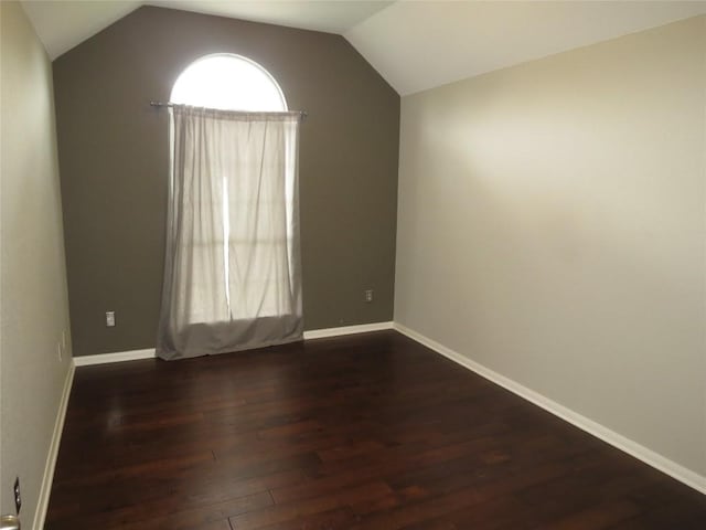 4008 Sable Oaks Dr, Round Rock, TX 78664 - unfurnished room featuring wood finished floors and lofted ceiling