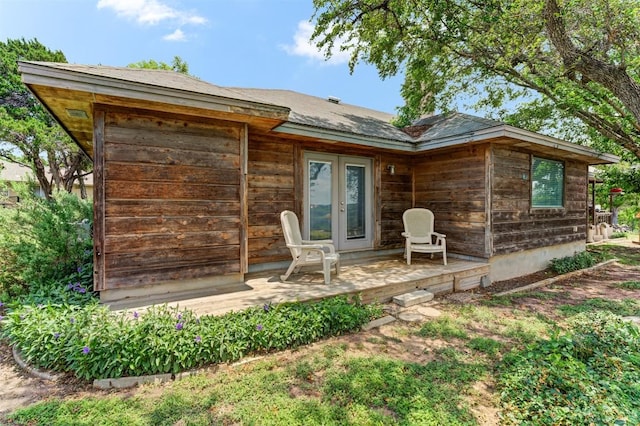 21013 Ridgeview Loop, Lago Vista, TX 78645 - back of house with french doors