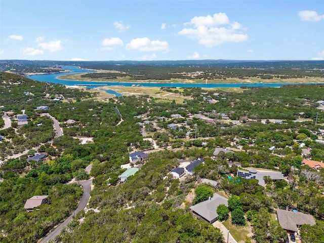 21013 Ridgeview Loop, Lago Vista, TX 78645 - drone / aerial view of a large body of water