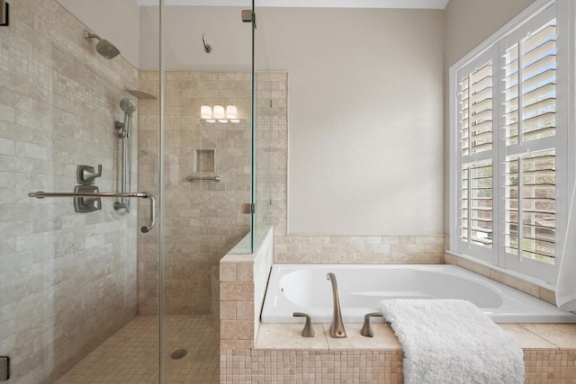 509 Explorer Dr, Lakeway, TX 78734 - bathroom with a shower stall and a bath