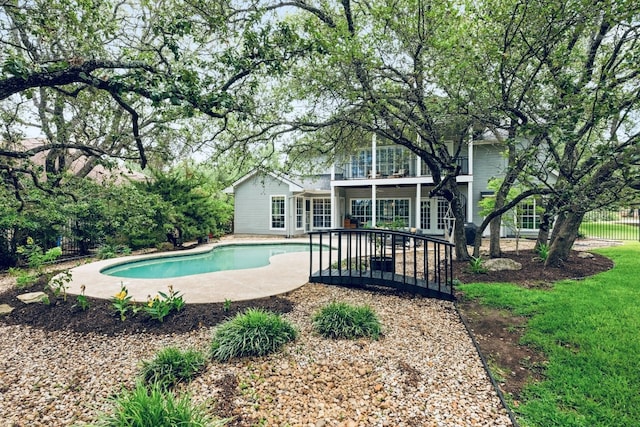 509 Explorer Dr, Lakeway, TX 78734 - view of pool featuring a patio area