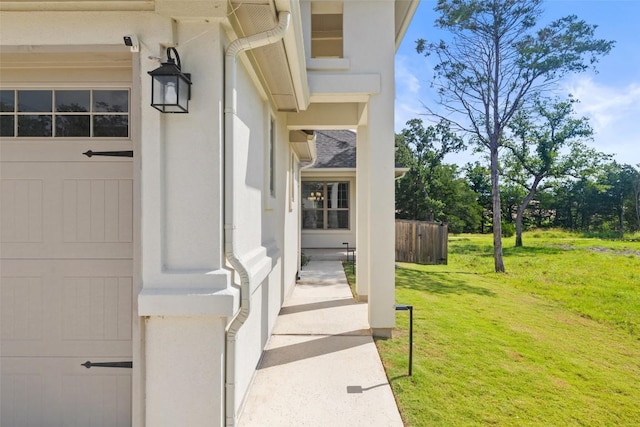 147 William Hersee Dr, Bastrop, TX 78602 - doorway to property featuring a yard