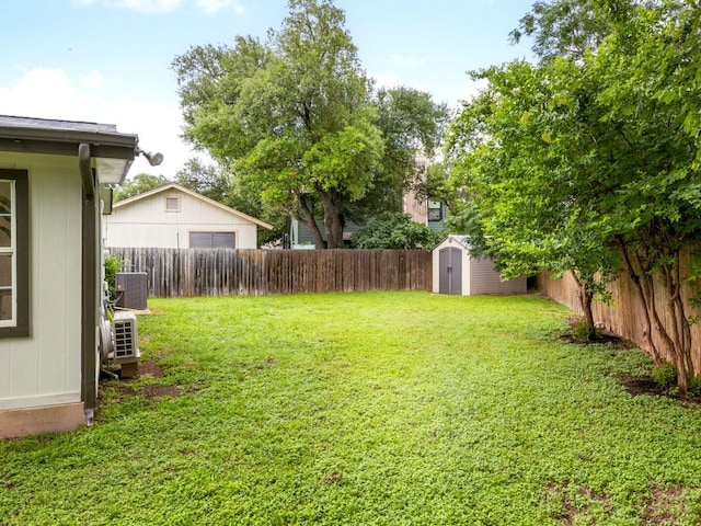 12919 Margit Dr, Austin, TX 78729 - fenced backyard with a shed