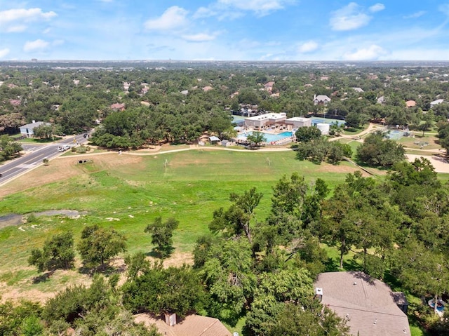 12919 Margit Dr, Austin, TX 78729 - bird's eye view of a pool