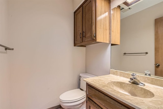 6819 Bayridge Ter, Austin, TX 78759 - bathroom featuring toilet and vanity