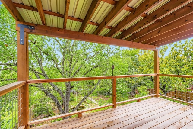 6819 Bayridge Ter, Austin, TX 78759 - view of wooden terrace