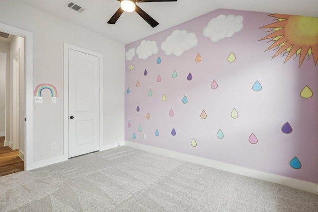412 Pin Cherry Pass, San Marcos, TX 78666 - unfurnished bedroom featuring carpet floors and ceiling fan