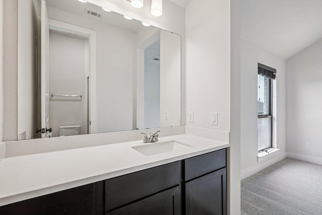 412 Pin Cherry Pass, San Marcos, TX 78666 - bathroom featuring toilet and vanity