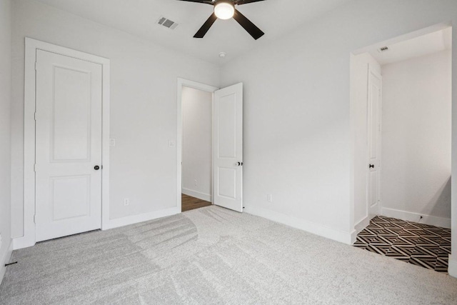 412 Pin Cherry Pass, San Marcos, TX 78666 - unfurnished bedroom with carpet flooring and a ceiling fan