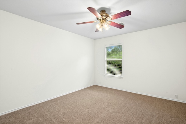 11024 Mint Julep Dr, Austin, TX 78748 - spare room featuring carpet flooring and a ceiling fan
