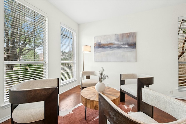 11024 Mint Julep Dr, Austin, TX 78748 - living area with wood finished floors and baseboards