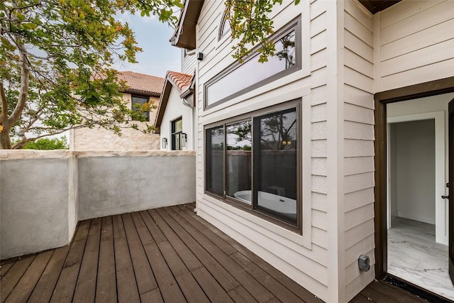 3901 Peak Lookout Dr, Austin, TX 78738 - view of wooden terrace