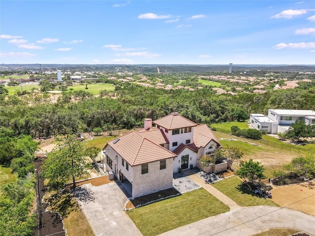 3901 Peak Lookout Dr, Austin, TX 78738 - view from above of property