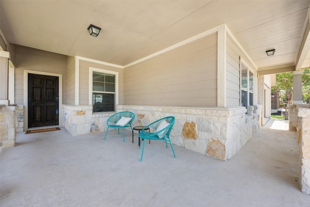 19105 Obed River Dr, Pflugerville, TX 78660 - view of porch