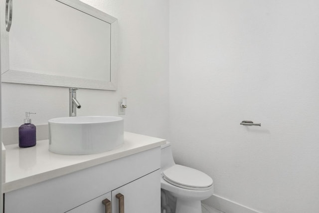 14430 Tuscola Cir, Austin, TX 78734 - half bathroom featuring vanity and toilet
