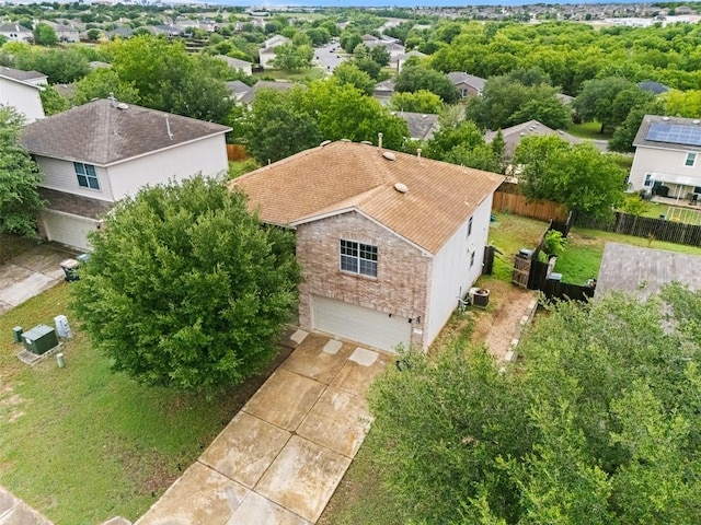 161 Prairie Verbena Dr, Kyle, TX 78640 - aerial perspective of suburban area