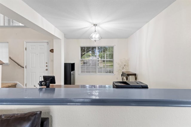 161 Prairie Verbena Dr, Kyle, TX 78640 - kitchen with decorative light fixtures