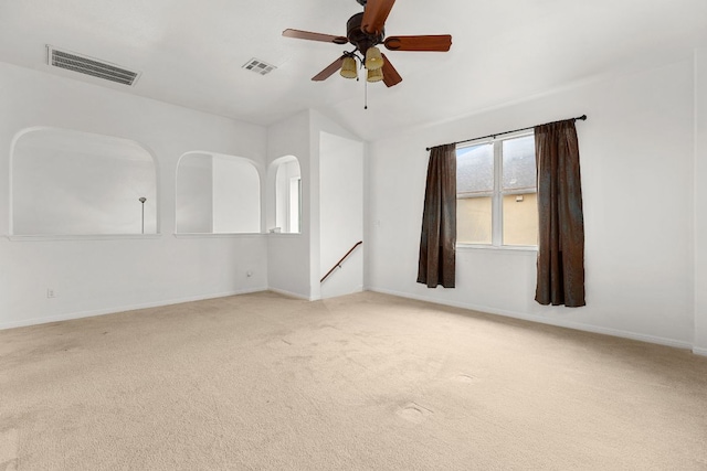 204 Lake Livingston Dr, Georgetown, TX 78628 - empty room with light carpet and a ceiling fan