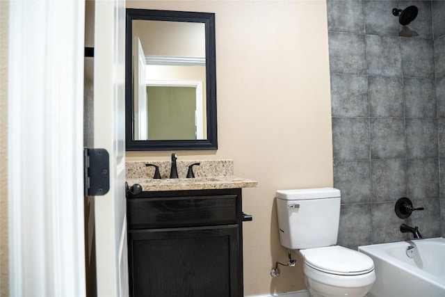 2220 Mc Arthur Ave, Kingsland, TX 78639 - bathroom with vanity and shower / bath combination