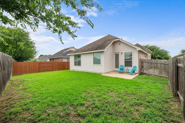 11900 Timber Heights Dr, Austin, TX 78754 - back of house with a patio area and a fenced backyard