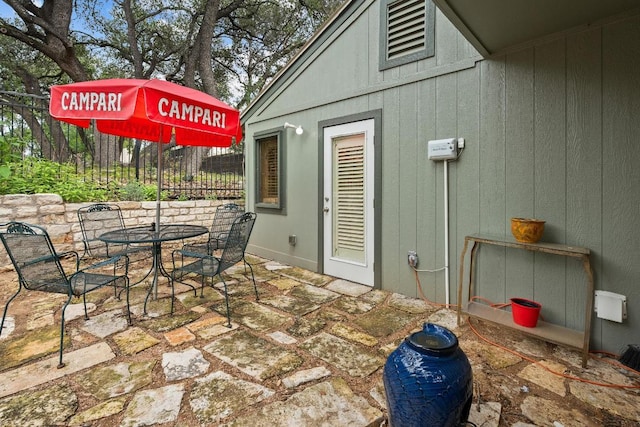 6033 Mount Bonnell Cv, Austin, TX 78731 - view of patio / terrace featuring outdoor dining area