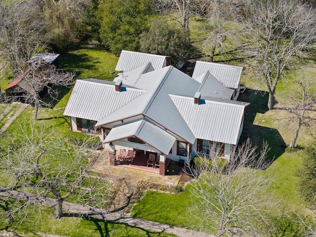 306 S Market St, Flatonia, TX 78941 - view from above of property