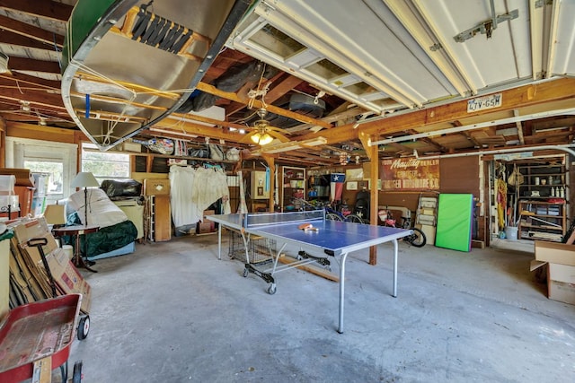 8604 Granada Hills Dr, Austin, TX 78737 - recreation room with concrete flooring